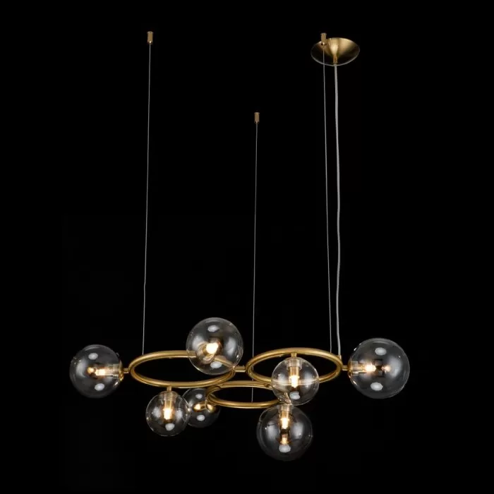 LP487-7 Lustra Brum Lampardi 7x50w G9/H40-96cm D60cm - img 2