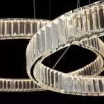 CLN243-3 Lustra Crysto Cellini 100w LED/H60-120ccm D40+60+80cm - img 6