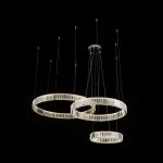 CLN243-3 Lustra Crysto Cellini 100w LED/H60-120ccm D40+60+80cm - img 2