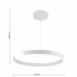 LP5227-D60 Lustra Saturn Lampardi white - img 3