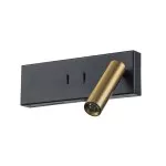 LP5295-W Aplica Flo BK Lampardi  3W 4000K 180* 60 *  120MM - img 5