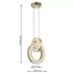 LP114-2P Lustra Infinity Lampardi  - img 3