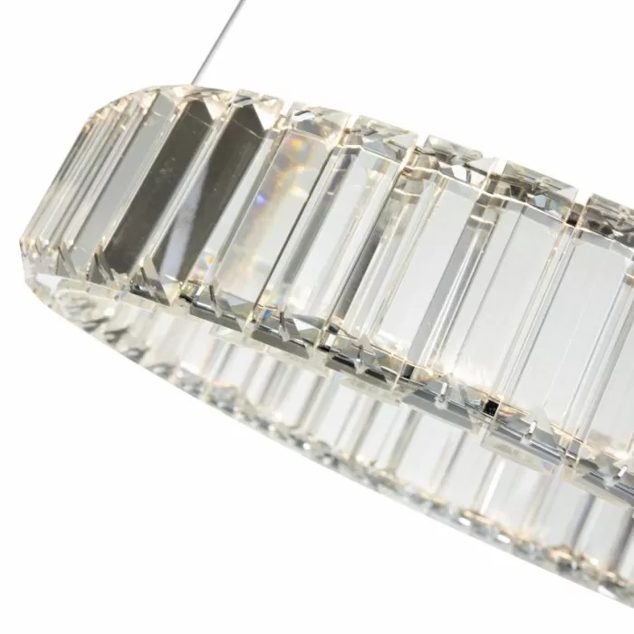 CLN243-3 Lustra Crysto Cellini 100w LED/H60-120ccm D40+60+80cm - img 5