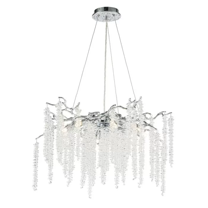 CLN1002-D62 Lustra Grapedrop Cellini chrome - img 1