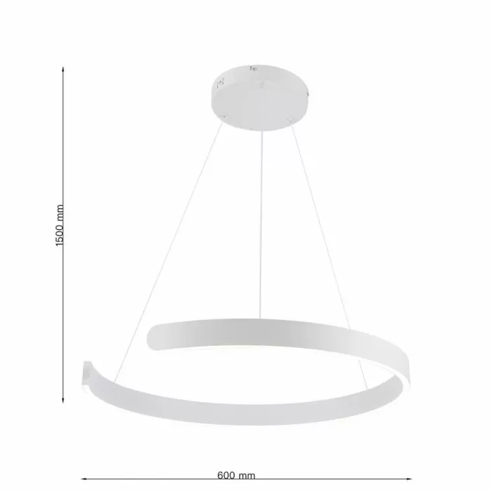 LP5227-D60 Lustra Saturn Lampardi white - img 3