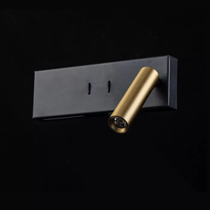 LP5295-W Aplica Flo BK Lampardi  3W 4000K 180* 60 *  120MM - img 10