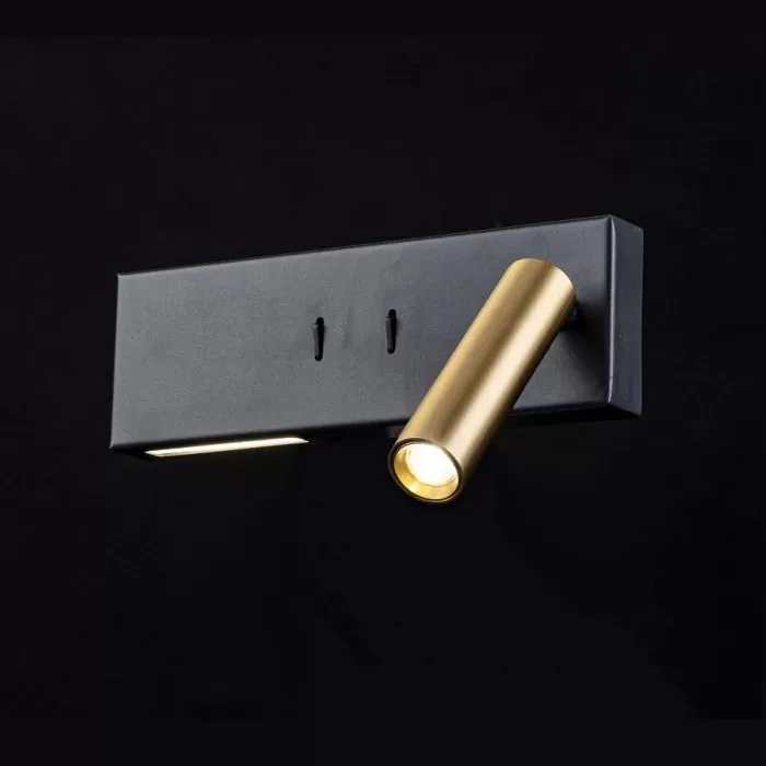 LP5295-W Aplica Flo BK Lampardi  3W 4000K 180* 60 *  120MM - img 9