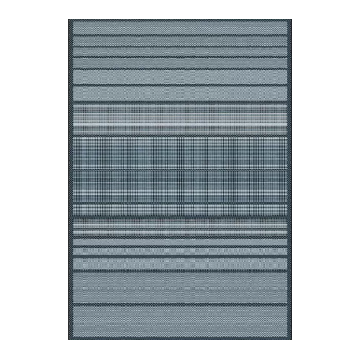 21108  Silver Black/Blue Covor Terazza 240 x 330  - img 1