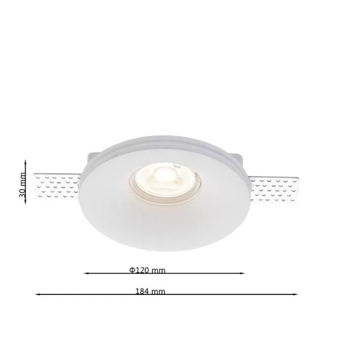 LP9042 Spot whhite GYPS Lampardi D120*30mm - img 3