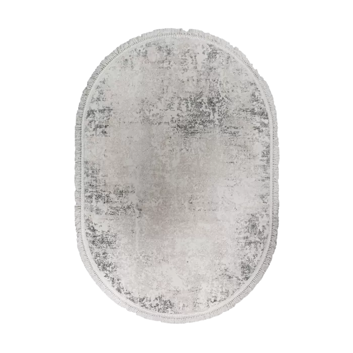 1717B_A1434 Grey Covor Aysil 160 x 230_Oval - img 1