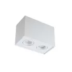 LP856-2C Downlight White Lampardi 2x50w GU10/ H125mm D180mm - img 1