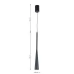LP5297-1P Suspensie Ios BK Lampardi  D50* 500MM 7W 4000K - img 3