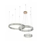 CLN245-3 Lustra Crysto Cellini 100w LED/H60-120cm D40+60+80cm - img 3