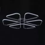 FL6016-C Lustra Loop BK Flitz 120.6W D630x65 - img 9