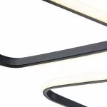 FL6016-C Lustra Loop BK Flitz 120.6W D630x65 - img 6