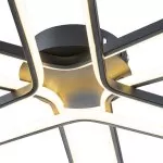 FL6016-C Lustra Loop BK Flitz 120.6W D630x65 - img 5