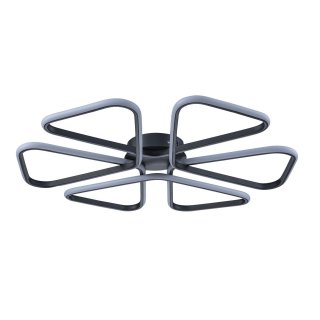 FL6016-C Lustra Loop BK Flitz 120.6W D630x65