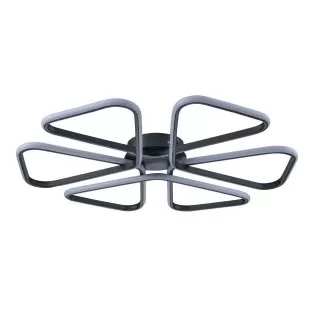 FL6016-C Lustra Loop BK Flitz 120.6W D630x65