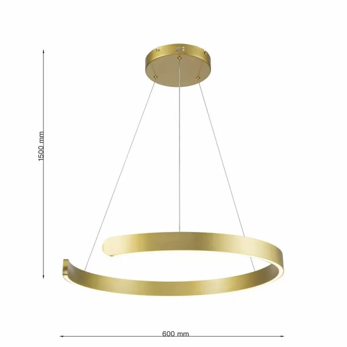 LP5228-D60 Lustra Saturn Lampardi gold - img 3