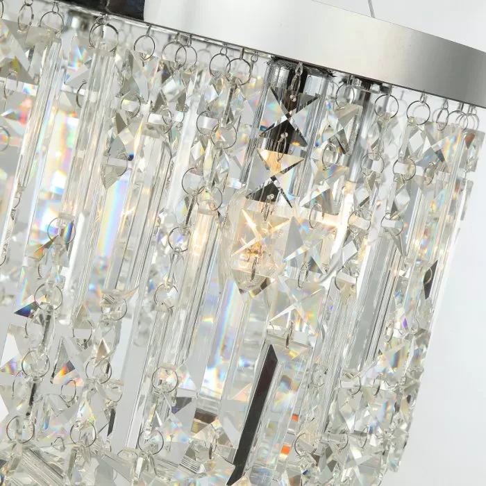 CLN119-P D60 Lustra Fantasy Cellini 6x40w E14/H35-110cm D60cm - img 5
