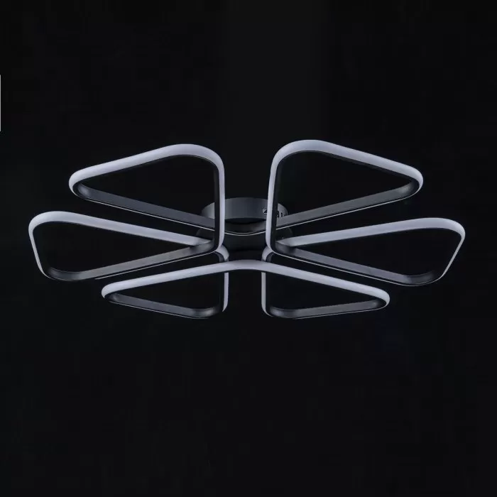 FL6016-C Lustra Loop BK Flitz 120.6W D630x65 - img 9