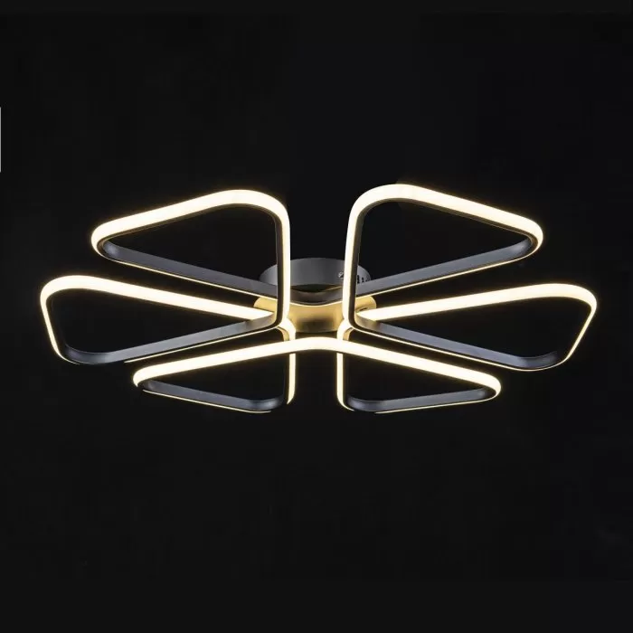 FL6016-C Lustra Loop BK Flitz 120.6W D630x65 - img 8