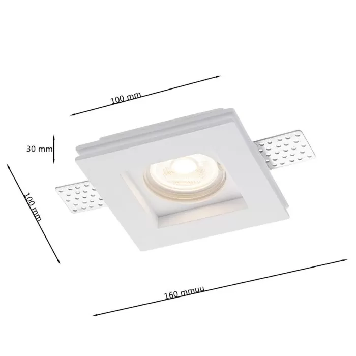 LP9043 Spot whhite GYPS Lampardi D100*25mm - img 3