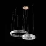 CLN245-2 Lustra Crysto Cellini 60w LED/H60-120cm D40+60cm - img 5