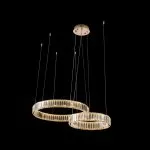 CLN245-2 Lustra Crysto Cellini 60w LED/H60-120cm D40+60cm - img 3