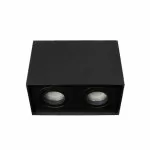 LP857-2C Downlight Black Lampardi 2x50w GU10/ H125mm D180mm - img 2