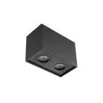 LP857-2C Downlight Black Lampardi 2x50w GU10/ H125mm D180mm - img 1