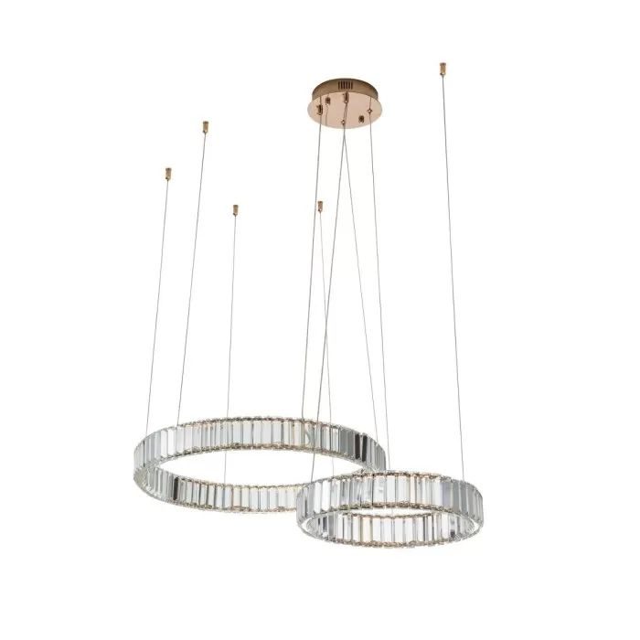 CLN245-2 Lustra Crysto Cellini 60w LED/H60-120cm D40+60cm - img 4