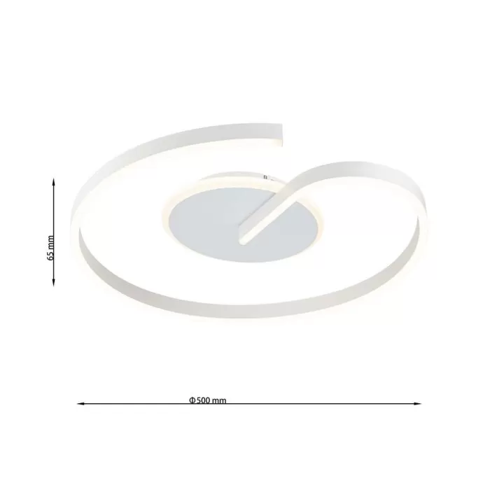 FL646-C50 Lustra Spiral WH Flitz  - img 3