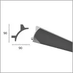KF703 Decoratiuni cu lumina indirecta poliuretan Elite  - img 1