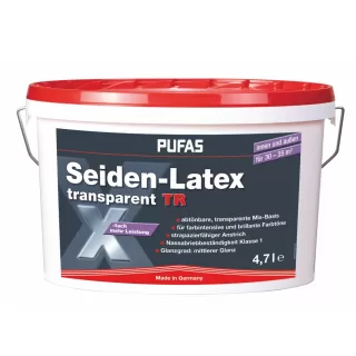 Vopsea Art. 66102 Seiden-Latex TR 4,7L, transparent-semi-mat