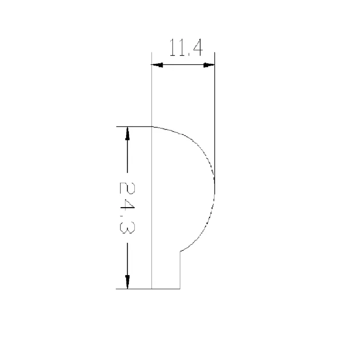 IDM148-W-L200 Molding duropolimer *2000mm (65 buc-1 cutie) - img 2