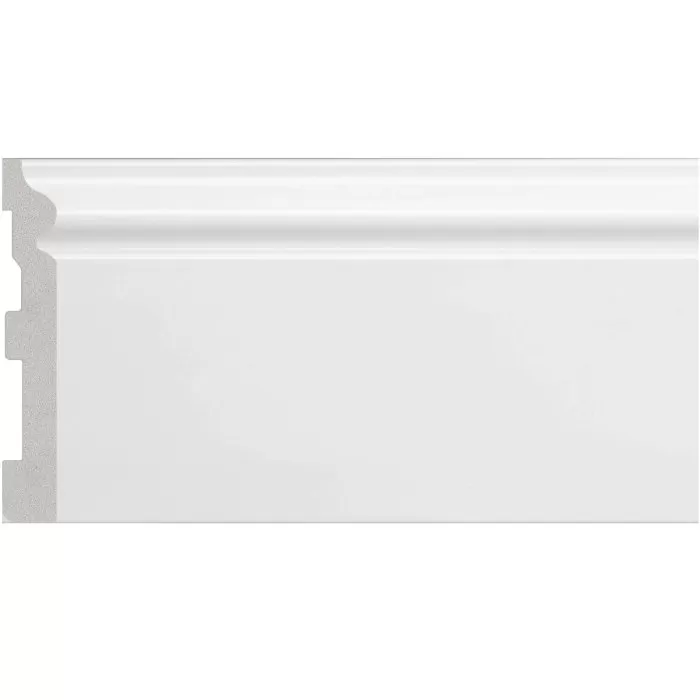 IDP410-W-L244 (P004) Plinta duropolimer 120*16*2440mm (14 buc-1 cutie) - img 1