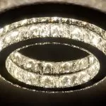 LP411-D40 Plafoniera Peppe Lampardi 1x52w LED/ H110cm D40cm - img 4