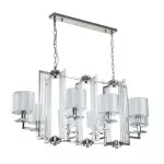 LP490-8 Lustra Stermer Lampardi 8x40w E14/H60-120cm D110cm - img 1