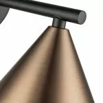 LP9031-1W Spot black and copper HORN Lampardi  - img 6