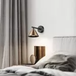 LP9031-1W Spot black and copper HORN Lampardi  - img 2