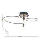 FL6021-C Lustra Lira BK Flitz 55.53W 710x405x295 - img 3