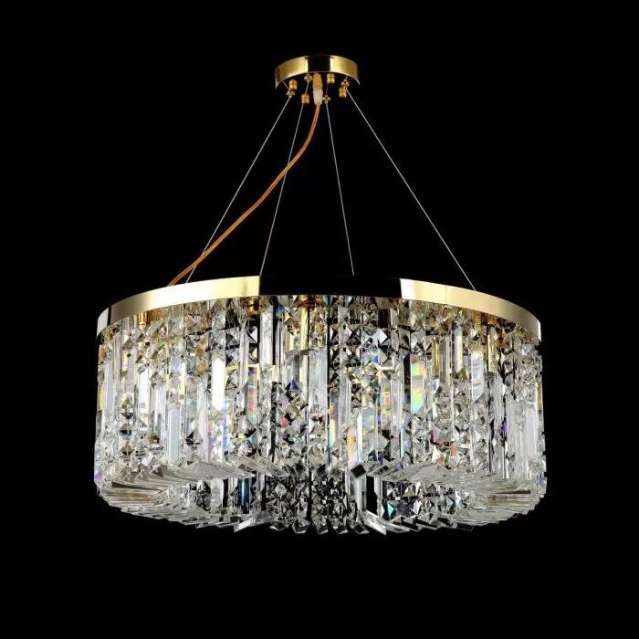 CLN120-P D60 Lustra Fantasy Cellini 6x40w E14/H35-110cm D60cm - img 4