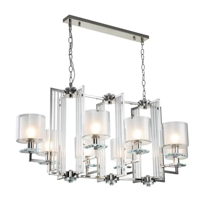 LP490-8 Lustra Stermer Lampardi 8x40w E14/H60-120cm D110cm - img 3