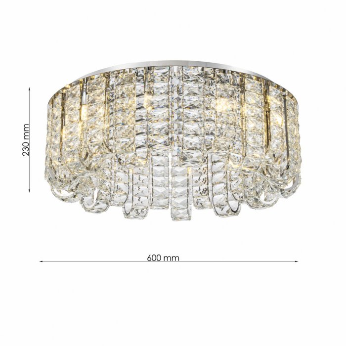 CLN128-D60C Lustra MONARCA Cellini - img 4
