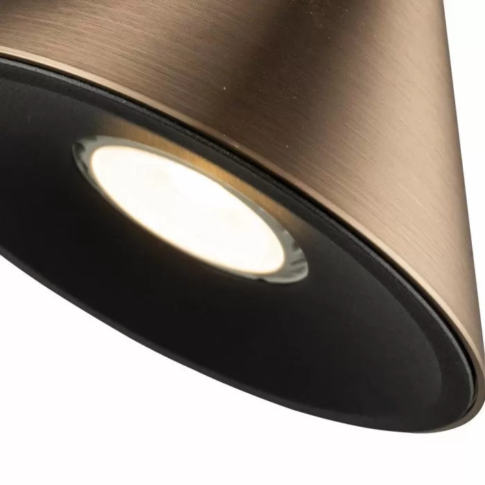 LP9031-1W Spot black and copper HORN Lampardi  - img 5