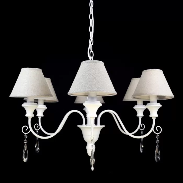 LP256-6 Lustra Provence Lampardi 6x40w E14/ H47-115cm D80cm - img 2