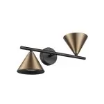 LP9031-2W Spot black and copper HORN Lampardi  - img 4