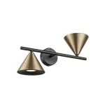 LP9031-2W Spot black and copper HORN Lampardi  - img 1