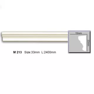 M213 (AD318) Molding ornament Harmony 33x15x2400